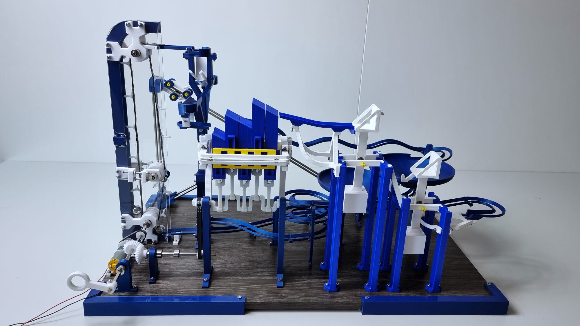 Assembled lower mechanism